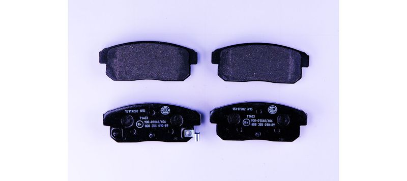 HELLA 8DB 355 010-891 Brake Pad Set, disc brake