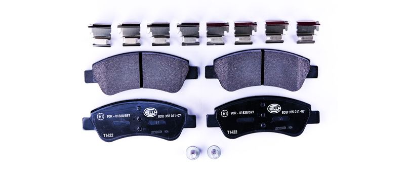 HELLA 8DB 355 011-071 Brake Pad Set, disc brake