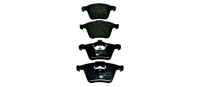 HELLA 8DB 355 011-721 Brake Pad Set, disc brake