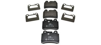 Brake Pad Set, disc brake HELLA 8DB 355 011-861