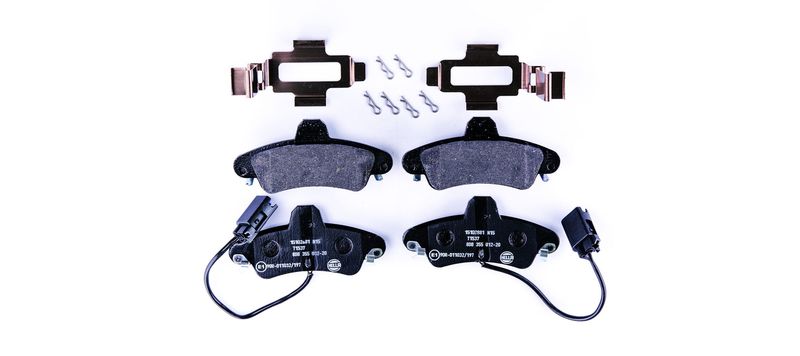 HELLA 8DB 355 012-201 Brake Pad Set, disc brake
