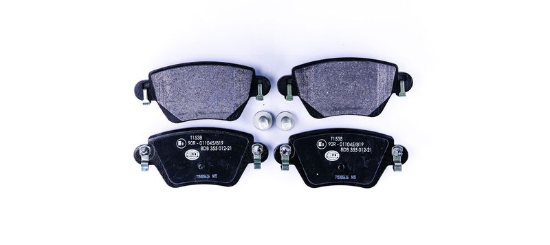 HELLA 8DB 355 012-211 Brake Pad Set, disc brake