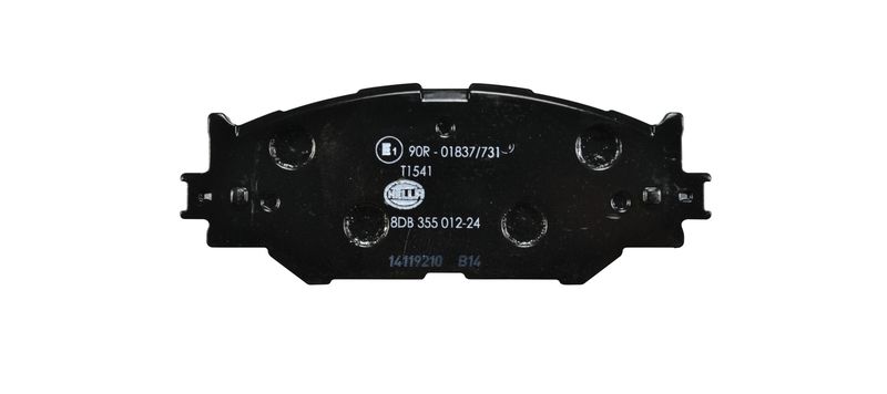 HELLA 8DB 355 012-241 Brake Pad Set, disc brake