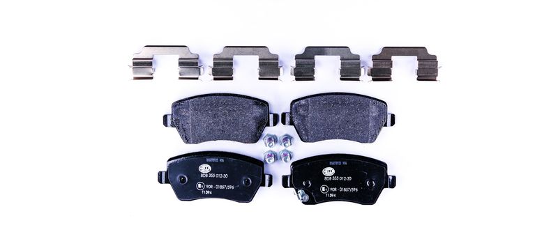HELLA 8DB 355 012-301 Brake Pad Set, disc brake
