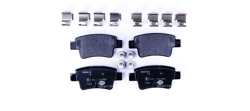 HELLA 8DB 355 012-391 Brake Pad Set, disc brake