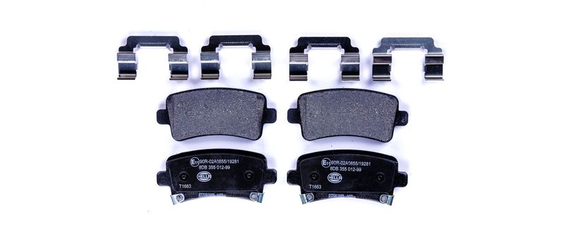 HELLA 8DB 355 012-991 Brake Pad Set, disc brake