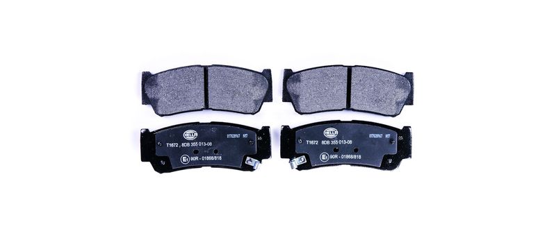 HELLA 8DB 355 013-081 Brake Pad Set, disc brake