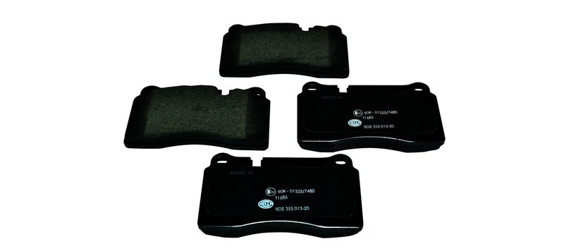 HELLA 8DB 355 013-201 Brake Pad Set, disc brake