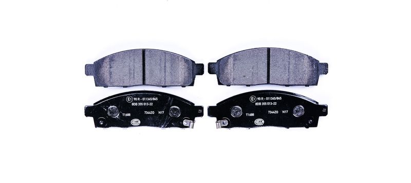 HELLA 8DB 355 013-221 Brake Pad Set, disc brake