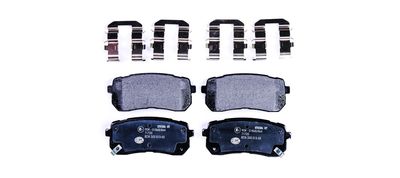 Brake Pad Set, disc brake HELLA 8DB 355 013-551