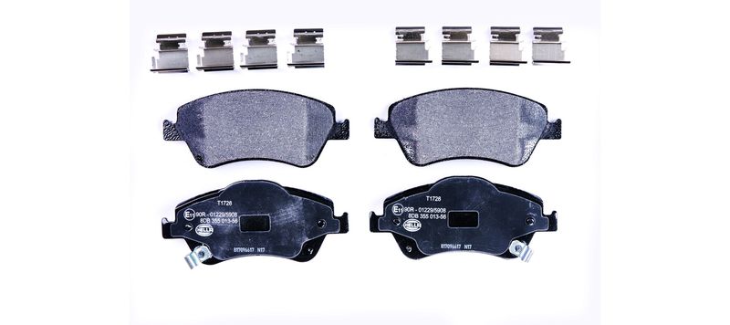 HELLA 8DB 355 013-561 Brake Pad Set, disc brake