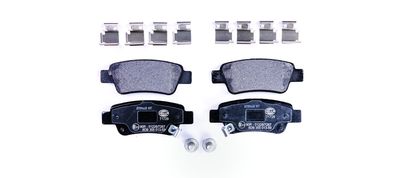 Brake Pad Set, disc brake HELLA 8DB 355 013-591