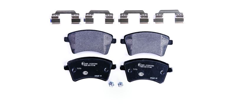 HELLA 8DB 355 013-961 Brake Pad Set, disc brake