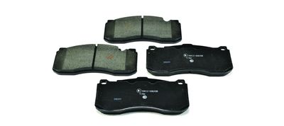 Brake Pad Set, disc brake HELLA 8DB 355 014-041