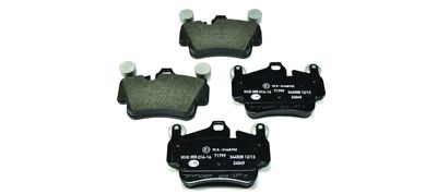 Brake Pad Set, disc brake HELLA 8DB 355 014-161