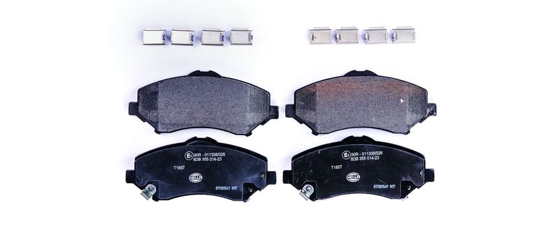 HELLA 8DB 355 014-231 Brake Pad Set, disc brake