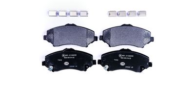 Brake Pad Set, disc brake HELLA 8DB 355 014-321