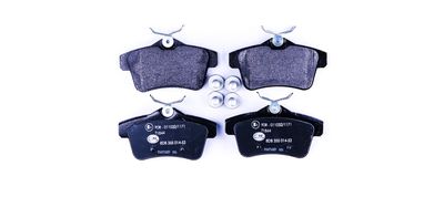 Brake Pad Set, disc brake HELLA 8DB 355 014-531
