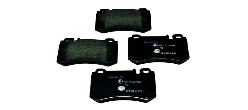 HELLA 8DB 355 014-941 Brake Pad Set, disc brake