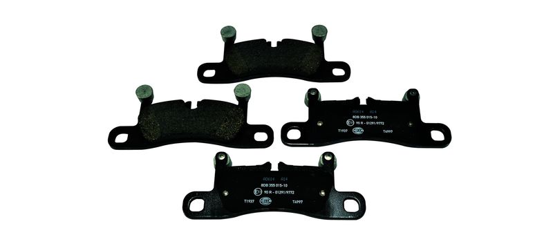 HELLA 8DB 355 015-101 Brake Pad Set, disc brake