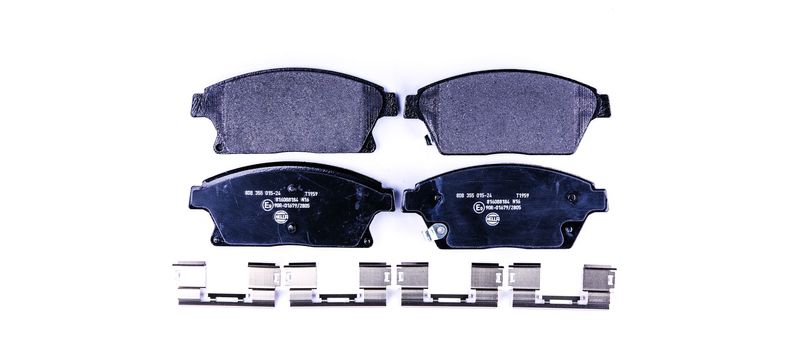 HELLA 8DB 355 015-241 Brake Pad Set, disc brake