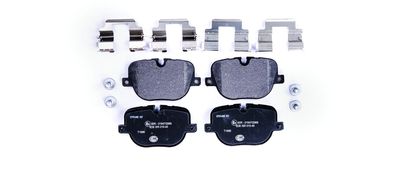 Brake Pad Set, disc brake HELLA 8DB 355 015-451