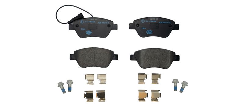 HELLA 8DB 355 015-491 Brake Pad Set, disc brake
