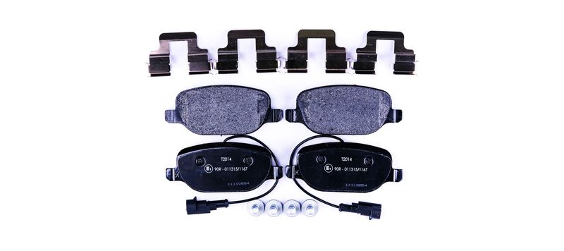HELLA 8DB 355 015-571 Brake Pad Set, disc brake