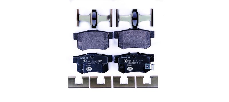 HELLA 8DB 355 015-611 Brake Pad Set, disc brake
