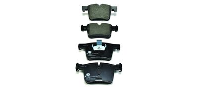 Brake Pad Set, disc brake HELLA 8DB 355 015-781