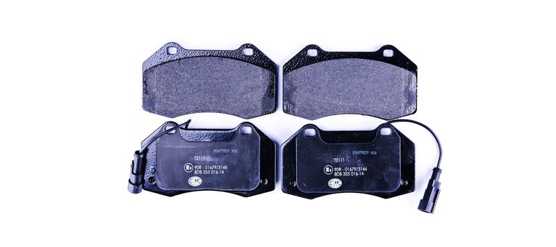 HELLA 8DB 355 016-141 Brake Pad Set, disc brake