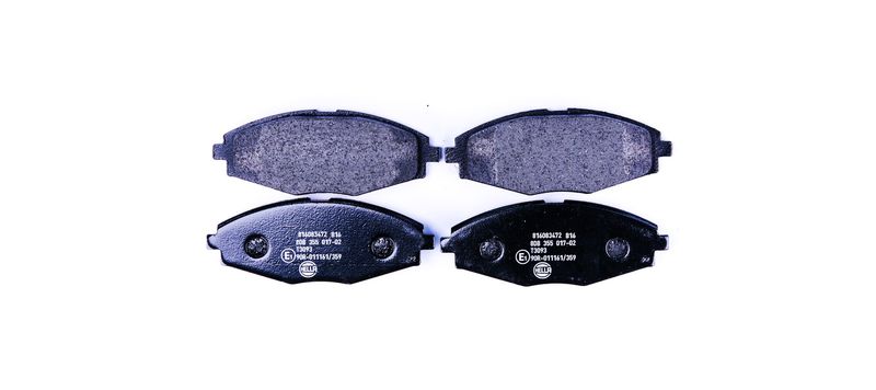 HELLA 8DB 355 017-021 Brake Pad Set, disc brake