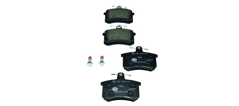 HELLA 8DB 355 017-951 Brake Pad Set, disc brake
