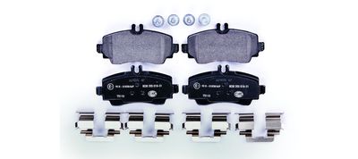 Brake Pad Set, disc brake HELLA 8DB 355 018-311