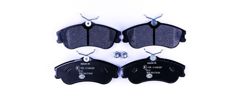 HELLA 8DB 355 018-541 Brake Pad Set, disc brake
