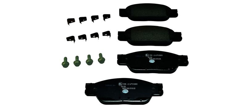 HELLA 8DB 355 018-551 Brake Pad Set, disc brake