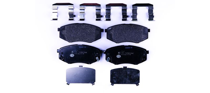 HELLA 8DB 355 019-791 Brake Pad Set, disc brake