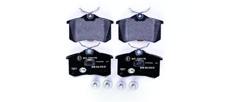 HELLA 8DB 355 019-911 Brake Pad Set, disc brake