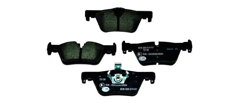 HELLA 8DB 355 019-971 Brake Pad Set, disc brake