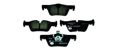 Brake Pad Set, disc brake HELLA 8DB 355 019-971