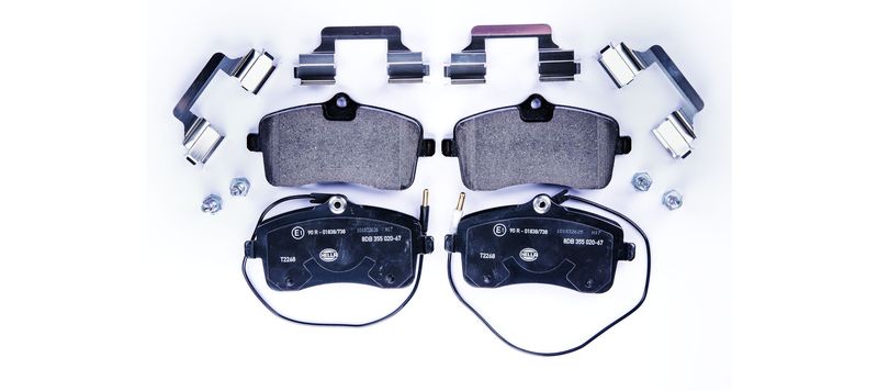 HELLA 8DB 355 020-671 Brake Pad Set, disc brake