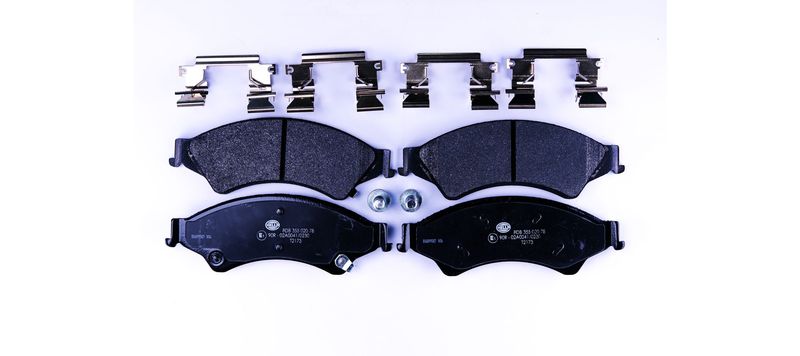 HELLA 8DB 355 020-781 Brake Pad Set, disc brake