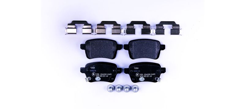 HELLA 8DB 355 021-441 Brake Pad Set, disc brake