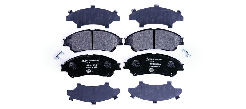 HELLA 8DB 355 021-461 Brake Pad Set, disc brake