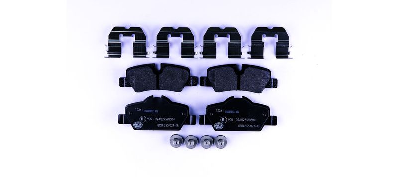 HELLA 8DB 355 021-481 Brake Pad Set, disc brake