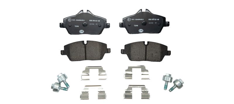 HELLA 8DB 355 021-881 Brake Pad Set, disc brake
