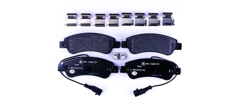 HELLA 8DB 355 021-901 Brake Pad Set, disc brake
