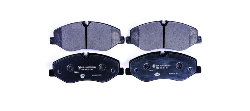 HELLA 8DB 355 021-961 Brake Pad Set, disc brake
