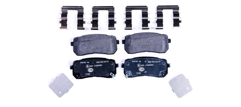 HELLA 8DB 355 023-231 Brake Pad Set, disc brake