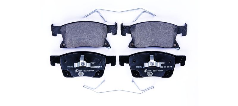 HELLA 8DB 355 024-781 Brake Pad Set, disc brake